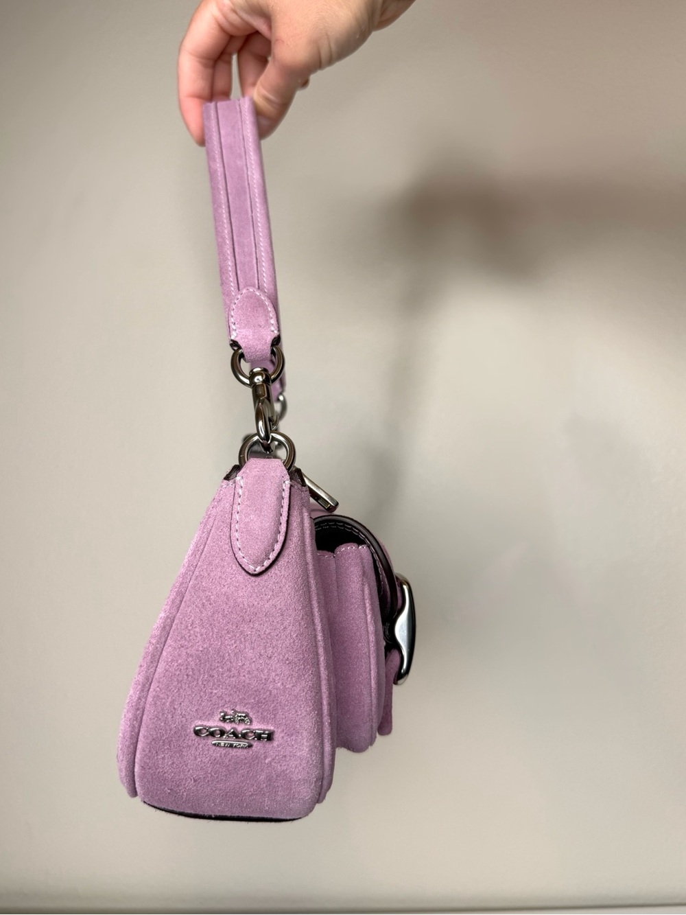 Coach Ashton Violet/Silver Bag - Picture 5 of 10